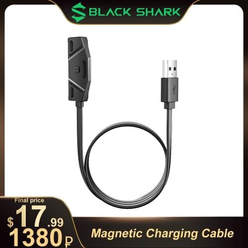 100% Original Black Shark 3 Black Shark 3 Pro Magnetic Charging Cable Gaming Cable Fast Charging Magnet Charging Cable
