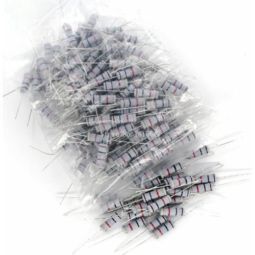 20PCS 2W 0.27ohm 5% Resistor / 2W 0.27R ohm Carbon film resistor +/- 5% / 2W Color ring resistance Wholesale Electronic