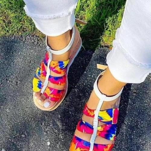 2021 Open Toe Ankle Strappy Platform Wegdes Sandals Leisure Casual Gladiator Ytmtloy Sadalias Femininas Zapatilla Mujer Sapato