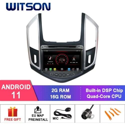 WITSON Android 11 CAR DVD PLAYER FOR CHEVROLET CRUZE 2016 CAPACTIVE 1024*600 SCREEN CPU: Quad-core ARM Cortex-A7 4*1.5Ghz
