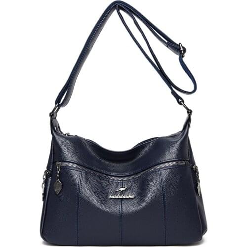 Woman Bag Designer Famous Brand Shoulder Messenger Bags for Women 2021 New Woman Crossbody Bags Luxury Leather Soft Handbags