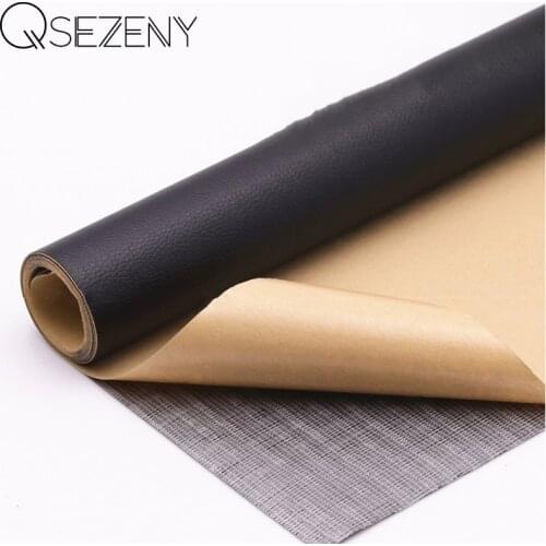 135x50cm PU leather self adhesive fix subsidies simulation skin back since the sticky rubber patch leather sofa fabrics