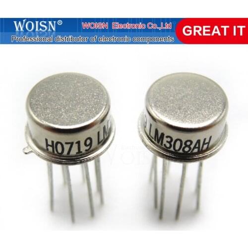2pcs/lot LM308AH LM308H LM308 CAN-8 In Stock