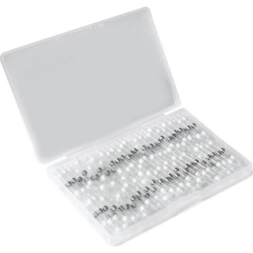 200PCS 26-24 AWG White Solder Seal Wire Connectors , Heat Shrink Butt Connectors, Waterproof and Insulated Wire Terminal