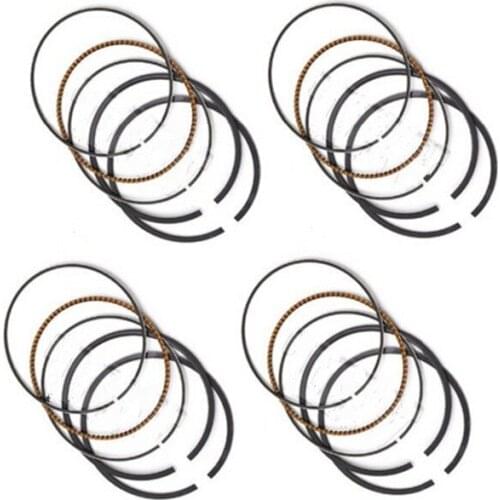 4 Pcs Motorcycle Engine Parts STD Bore Size Piston Ring For Yamaha FZ400 46X FZ 400 New