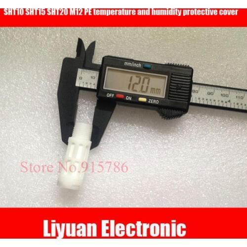 5pcs M12 PE temperature and humidity protective cover / SHT10 SHT15 SHT20 rainproof outdoor sensor cover / soil sensor cover