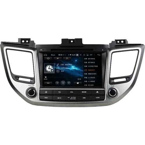 8" PX6 Android 9.0 Car Radio For Hyundai TUCSON IX35 2015 Car DVD 6 Core Audio Multimedia 4G+64G Stereo Navigation DSP GPS