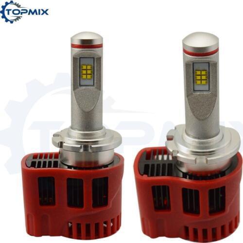 Canbus D2S D4S 90W 9000Lm LED Car Headlight Fog Light Conversion Kit Error Free LED Head Driving Fog Bulb Lamps 5000K/6000K