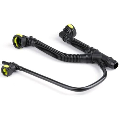 Cafoucs Car Engine Crankcase Breather Hose Pipes For Peugeot 206 207 307 308 408 For Citroen C2 c-quatre 1.6 16V