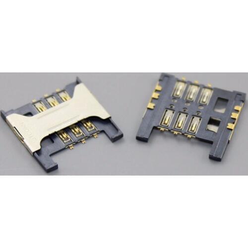 ChengHaoRan 10PCS New For ZTE Blade L2 Sim Card Reader Holder Slot Tray ,KA-155