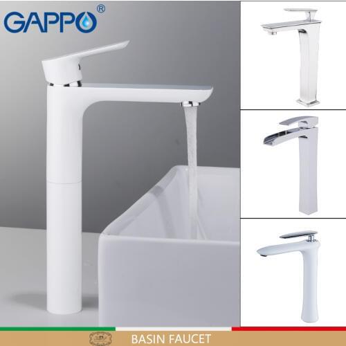 GAPPO Basin Faucets waterfall Tall faucets basin mixers sink taps bathroom faucet water tap rainfall mixer griferia