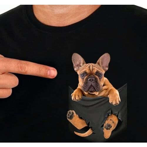 CLOOCL Cotton T-Shirt Fashion Brand Summer Cute Bulldog Printed T-Shirts Men Women Casual T-Shirt Hip Hop Tops Funny Cotton Tees