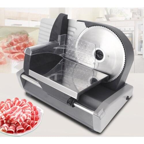 Commercial Electric Meat Slicer Beef Mutton Cutter Household Electric Small Meat Planer Fruit Cutting Machine