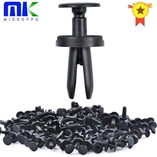 MIKKUPPA 100PCS Fender Liner Clip for Dodge Avenger 08-14 Challenger 08-15 Jeep Grand Cherokee 05-15 Nylon Fastener