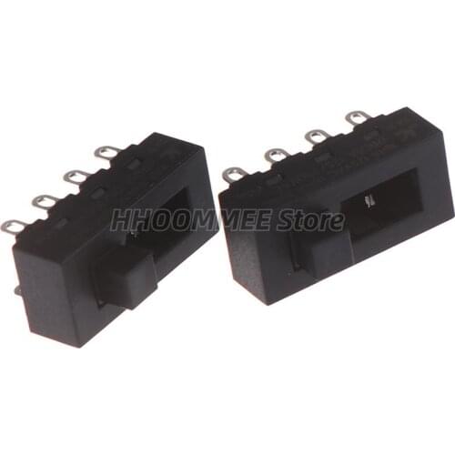 New 2pcs 12A 250V 3 Position 8 Pin Toggle Slide Switches LQ-103H Hair Dryer Switches