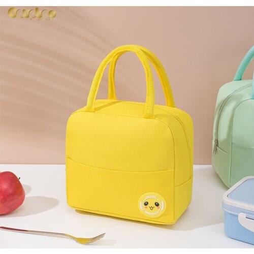 Onubao Lunch Box Bag Portable Insulation Lunch Bag Portable Out To Work Lunch with Rice Bag Food Storage and Preservation