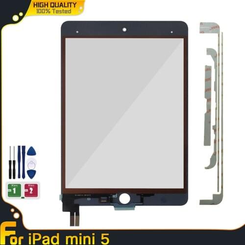 Touch For iPad Mini 5 mini5 A2133 A2124 A2125 A2126 Touch Screen Front Glass Repair Replacement + Free Tool + Free Shipping