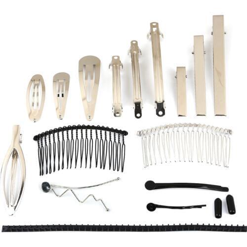 High Quality Different Size 5-50pcs/bag Hair Comb Hair Clips Claw Hairpins DIY Jewelry Findings Hair Ornaments Accessories Base