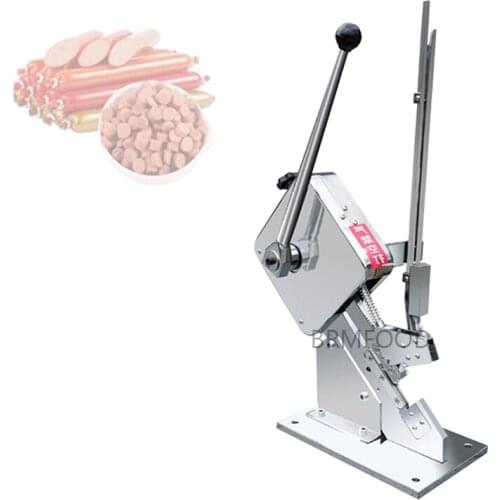 Manual Ham Sausage Knotting Sealing Machine Supermarket U-Shape Clips