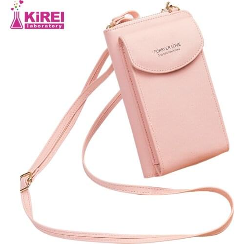 PU large capacity multi functional temperament all match mobile phone coin purse dating shopping lightweight bag