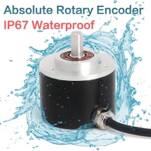 Waterproof Rotary Encoder Absolute IP67 CAN, RS485, SSI