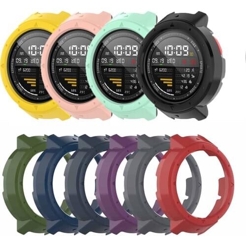 Protective PC Case for Xiaomi Huami amazfit verge Cover Protector Shell Frame Bezel For verge lite A1801 Smart Watch Accessories