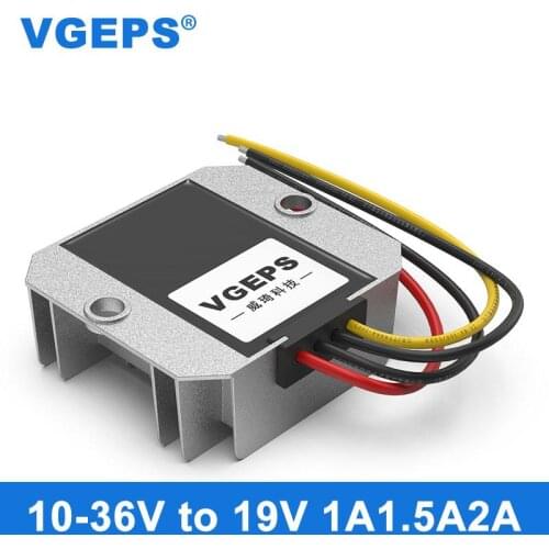 10-36V to 19V DC power supply voltage regulator module 12V24V to 19V buck-boost DC-DC power converter