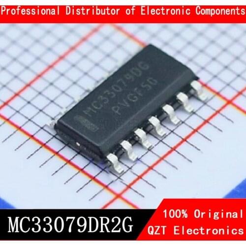 5pcs MC33079DR2G SOP14 MC33079 SOP MC33079D MC33079DG SOP-14 new and original IC