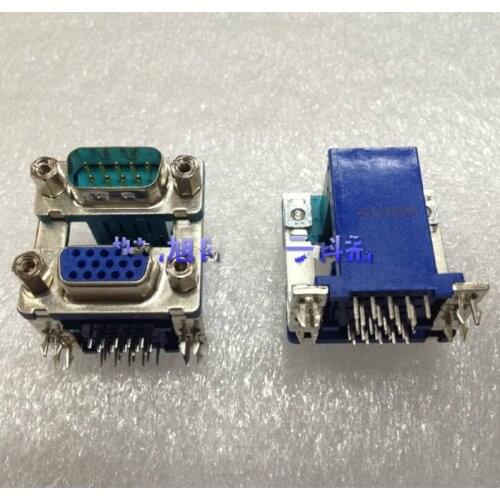 DB9 to DR15 female body twins socket Item No. DM10191-H551-4F