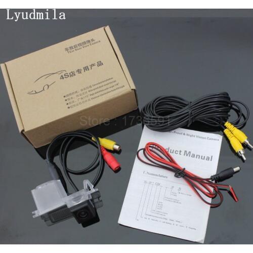 Lyudmila FOR Volkswagen Polo Hatchback 2012~1015 / Rear View Camera / HD CCD Night Vision / Reversing Back up Parking Camera
