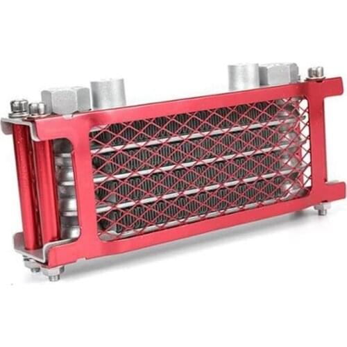 Motorcycle Oil Cooling Cooler Radiator Oil Cooler Set for Dirt Bike Monkey Bike DAX Pocket Bike