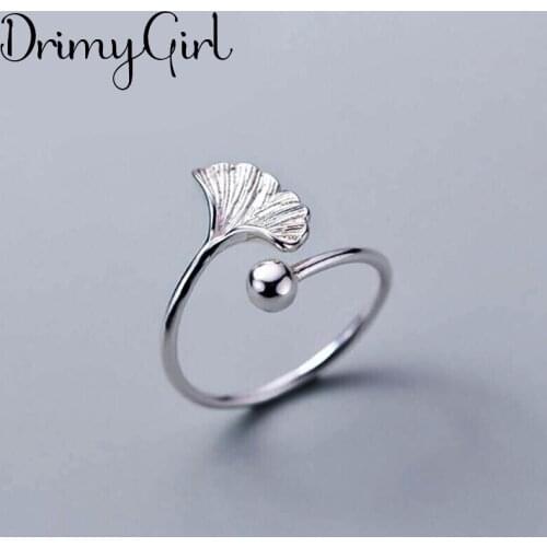 New Hot Sale Exaggerated Adjustable Size Leaf Rings For Women Men Girl Party Gifts Minimalist Jewelry 2021