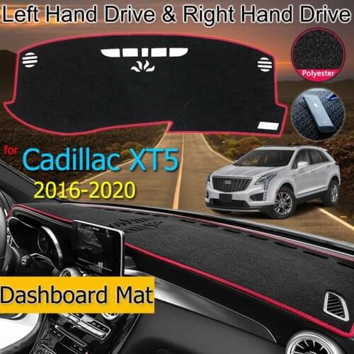For Cadillac XT5 2016-2020 Anti-Slip Mat Dashboard Cover Pad Sunshade Dashmat Protect Carpet Anti-UV Accessories