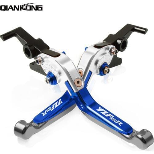 Motorcycle CNC Adjustable Brake Clutch Levers handle For YAMAHA YZF600R 1995 1996 1997 1998 1999 2000 2000-2008 YZF 600R