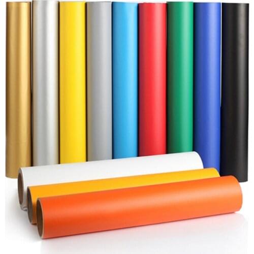 SUNICE PVC heat transfer vinyl Clothes T-Shirts HTV Iron On Sticker Clothing Films DIY Design For Hat Bag Home Party Decoration