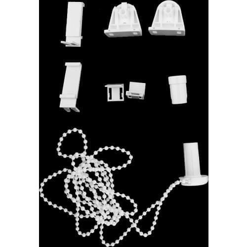 High Quality Plastic Roller Blind Accessories with 33.46' Long Bead Chain Home Decor Curtain Decorative Accessories 17mm Tube