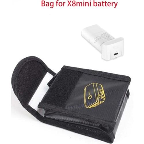 Explosion Proof FIMI X8 Mini Battery Safe Bag Fireproof Drone Lipo Battery Storage Bag Pouch for Xiaomi FIMI X8 Mini Accessories
