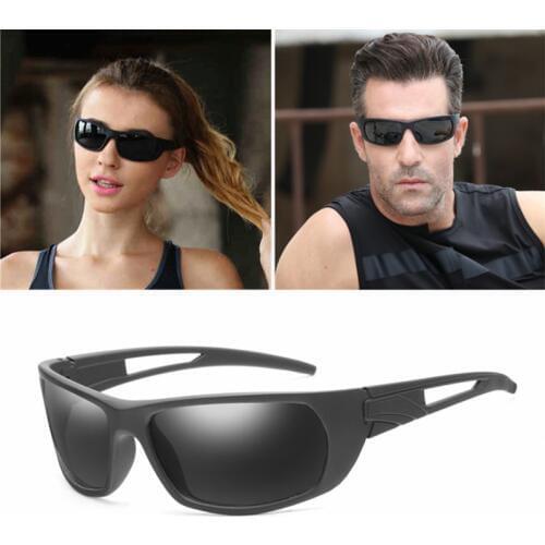Women Men Polarized Glasses Vintage Sunglasses Retro Goggles Black Frame Lens Eyewears Fitness Exercise Oculos Ciclismo