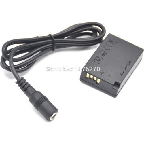 10pcs DR-E18 DC Coupler LPE17 LP-E17 dummy battery fit power charger for Canon EOS 760D Rebel T6i 750D 8000D T6s KISS X8i 77D