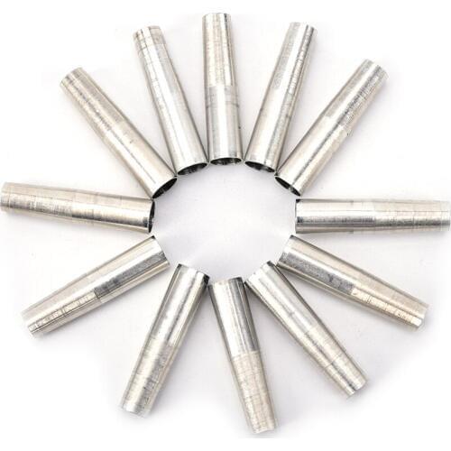 New 12Pcs Aluminum Archery Adaptor for ID 8mm Arrow Shaft Sleeve Adapter Hunting Accessories