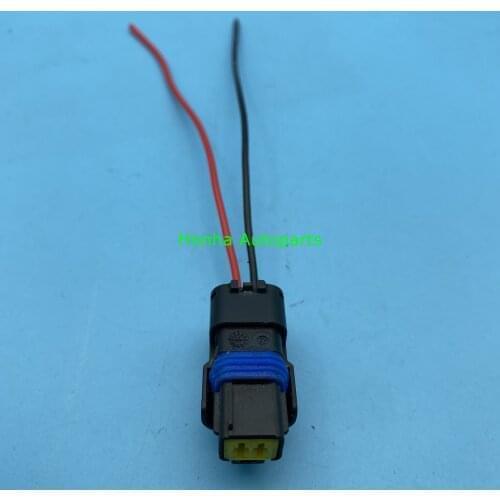 2 pin 1.5mm FCI headlight steering lights plug water temperature sensor connector 211PC022S0049 wire harness
