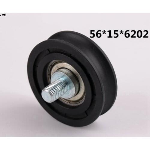 5pcs Elevator accessories Otis elevator nylon door hanging wheel 56*15*6202 AQ1H670