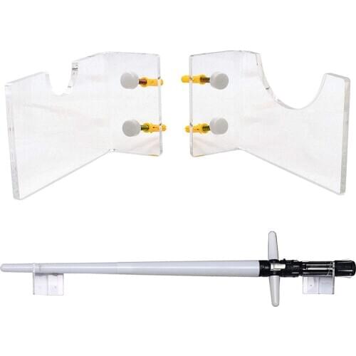Acrylic Stand Display Holder Sword Model Storage Rack For Lightsaber Wall Mounted Storage Supplies