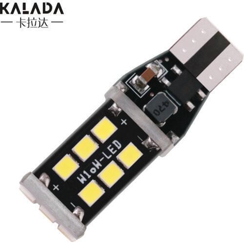 2pcs W16W T15 Car Led Turn Signal 921 2835SMD Canbus Reverse Light Auto Backup Lamp Reversing Bulbs 12v Super Bright White