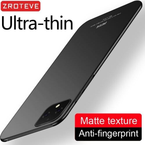 Pixel 4 XL Case Zroteve Matte Cover For Google Pixel 4A 5G 5 3 3A 2 XL Case PC Cover For Google Pixel4 Pixel3 3XL Pixel2 XL Case