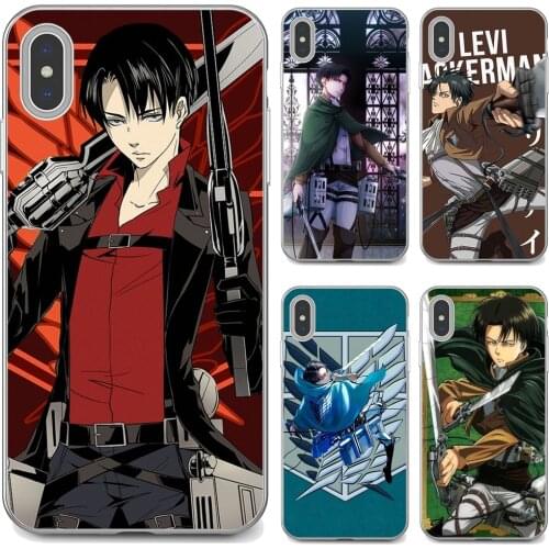 Anime-attack-on-titan-Levi For Huawei Mate 20 30 40 7 8 9 10 Lite Pro P Smart 2018 2019 Plus G7 G8 Phone Case
