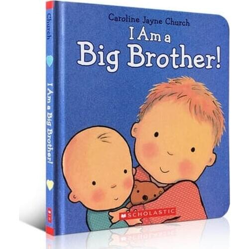 I Am a Big Brother Picture Book Education Hardcover Book Childrens Learning English Montessori Classroom Educational Toys