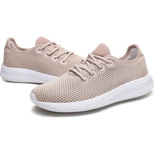 Casual Sneaker New Fashion Woman Vulcanization Shoes 2021 Mesh Breathable Ladies Platform Sneaker Soft Mixed Colors Femme Shoes