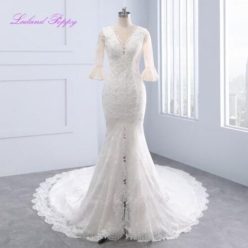 LCELAND POPPY Wedding Dresses With A Train