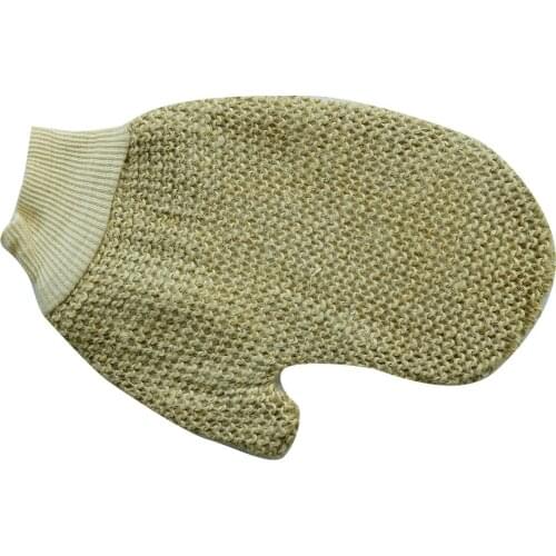 Sisal Wheel Hand Snap Glove Pouch 17x24 Cm